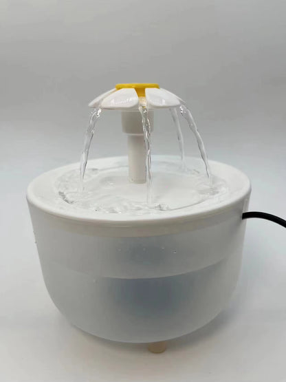 Automatic Pet Water Fountain with USB Electric Filter - 1200ml Silent Cat Drinking Bowl and Recirculating Water Dispenser