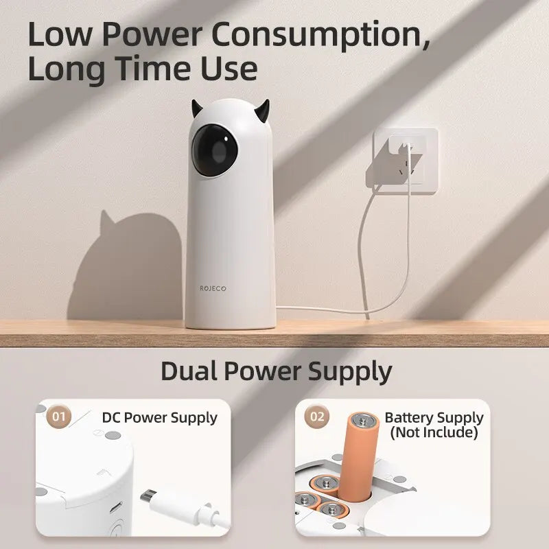 Interactive Smart LED Laser Cat Toy - Automatic Handheld Electronic Teaser for Indoor Pets