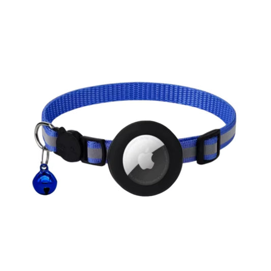 Adjustable Reflective Breakaway Cat Collar with Holder and Bell for Kittens and Small Cats - 0.4 Inch, Daily Use Without Locator