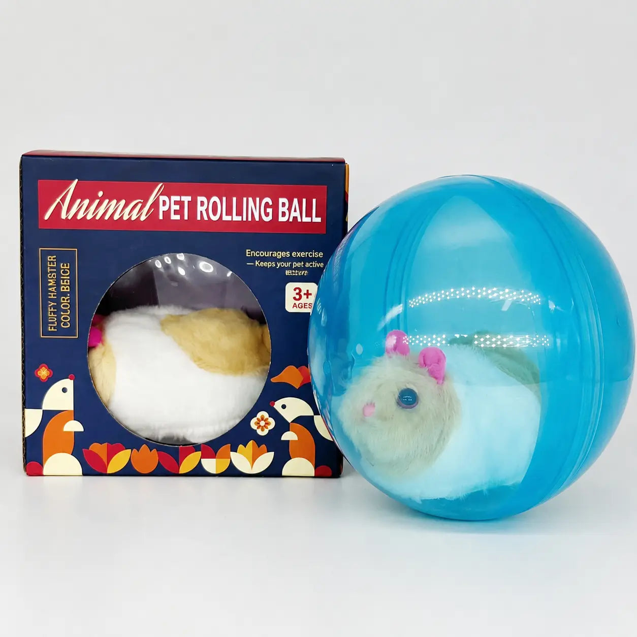 Smart Cat Toy - USB Rechargeable Auto-Rolling Ball for Interactive Play with Indoor Cats