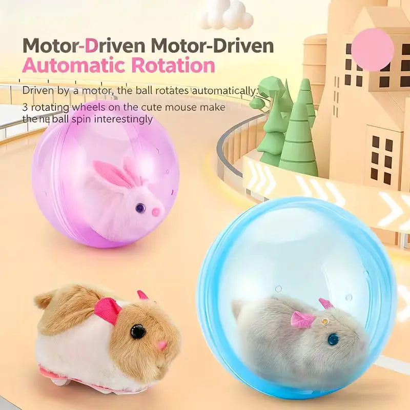 Smart Cat Toy - USB Rechargeable Auto-Rolling Ball for Interactive Play with Indoor Cats